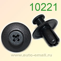 Крепёжное изделие № 10221 (Rokland 02210) клипса автомобильная