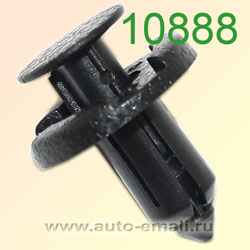 Крепёжное изделие № 10888 (Rokland 08880) клипса автомобильная Mersedes